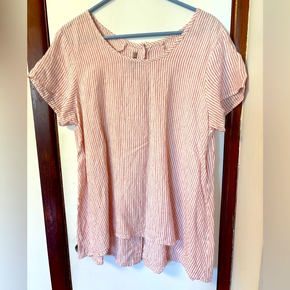 Flax linen blouse